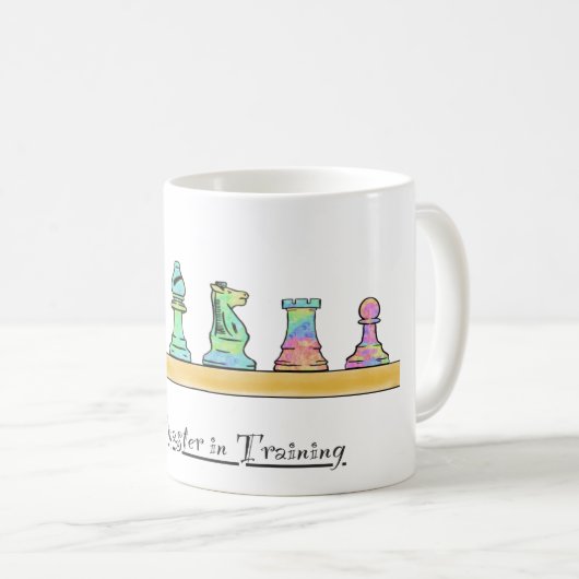 Grootmeester in opleiding koffiemok (Voorkant rechts)