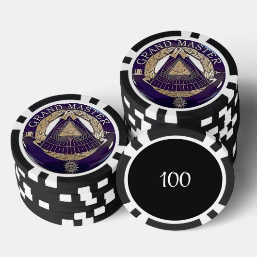 grootmeester poker chips (Opstapeling)