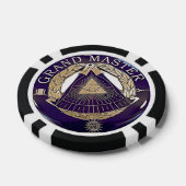 grootmeester poker chips (Enkel)