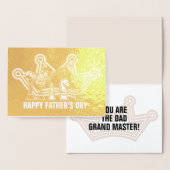 Grootmeester Vaderdag Folie Kaarten (Display)