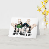 Grootmeester Vaderdag Kaart (Gele Bloem)