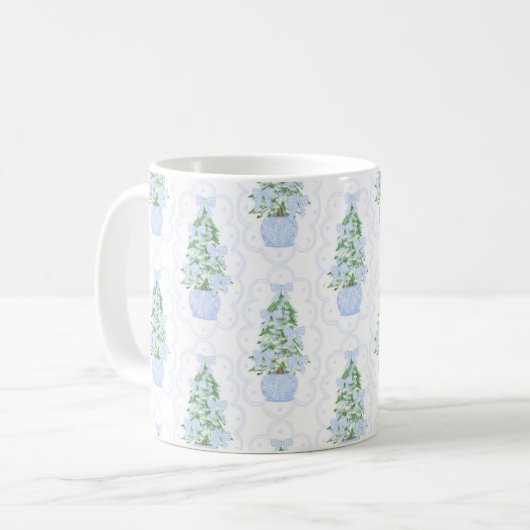 Grootmille Mok voor kerstbomen, gescand (Voorkant links)