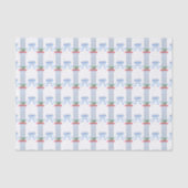 Grootmille Waterverf Bows & Cherries Tissuepapier (Voorkant)