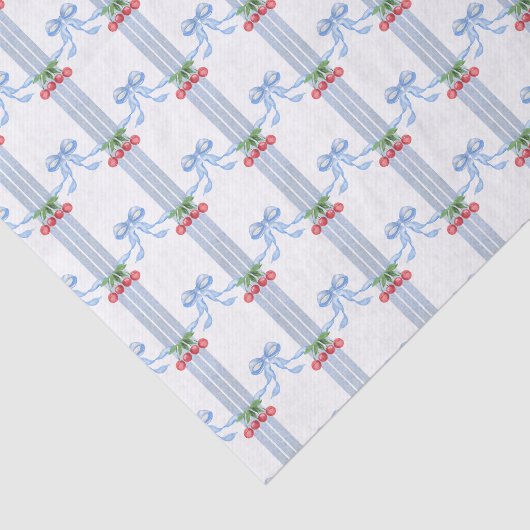 Grootmille Waterverf Bows & Cherries Tissuepapier (Detail)