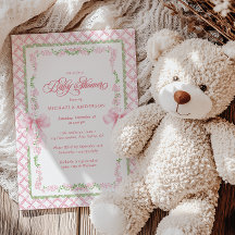 Grootmillennial Aquarel Bloem Boog Baby Shower