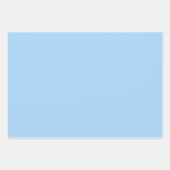 Grootmillennial Blauw Lint Inpakpapier Vel Set (Voorkant 2)