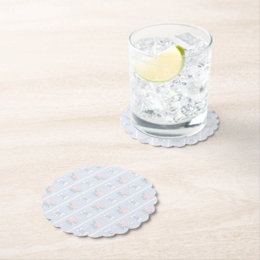 Grootmillenniumbloemen Onderzetter gescand papier (Insitu)