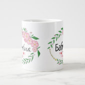 Grootmoeder Б б у к а gevestigd Russisch Grote Koffiekop (Voorkant)