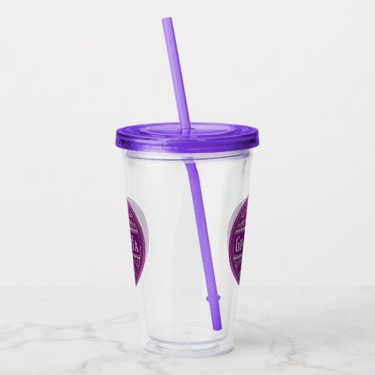 Grootmoeder 2024 acryl drinkbeker (Links)