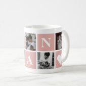 Grootmoeder 5 Foto Collage Gran Mok (Voorkant rechts)