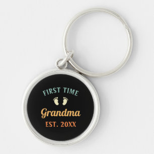 Grootmoeder Abuela Nonna Grammy First Time Grandma Sleutelhanger