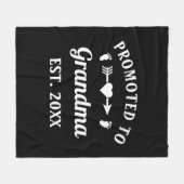 Grootmoeder Abuela nonna Nanna promoot grootmoeder Fleece Deken (Voorkant (Horizontaal))