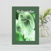 Grootmoeder - Angel Wenskaart Feestdagenkaart (Staand voorkant)