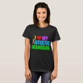 Grootmoeder autistisch t-shirt (Voorkant volledig)