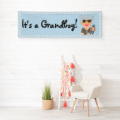 Grootmoeder Baby shower Banner (Insitu)