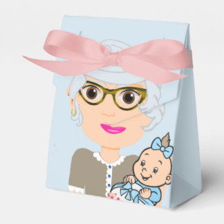 Grootmoeder Baby shower Favor Box Bedankdoosjes