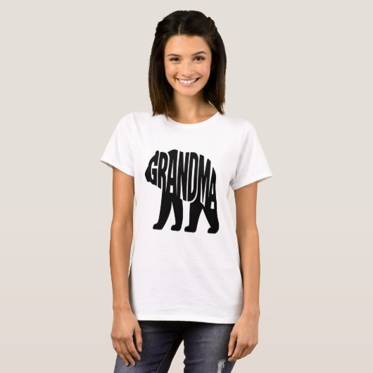 Grootmoeder Beer T-shirt (Voorkant volledig)