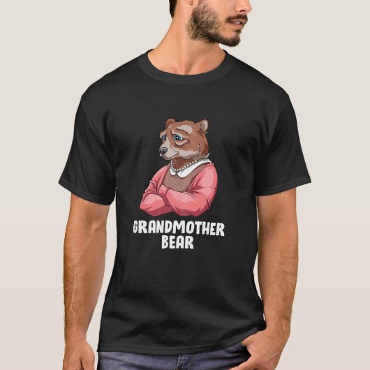 Grootmoeder Beer T-shirt (Voorkant)