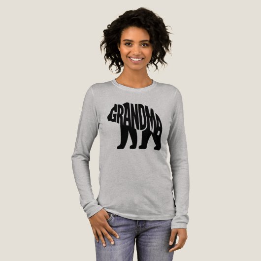 Grootmoeder Beer Tri-Blend Shirt (Voorkant)