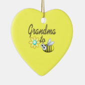 Grootmoeder bij Bee Keramisch Ornament (Rechts)