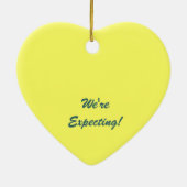 Grootmoeder bij Bee Keramisch Ornament (Achterkant)