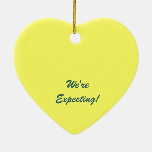 Grootmoeder bij Bee Keramisch Ornament (Achterkant)