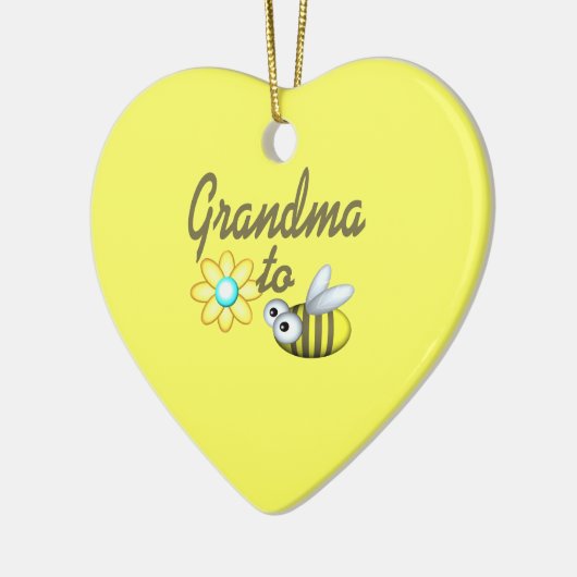 Grootmoeder bij Bee Keramisch Ornament (Links)