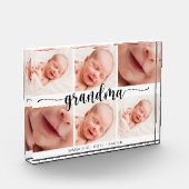Grootmoeder Dag Foto Collage Foto Blok (Links)