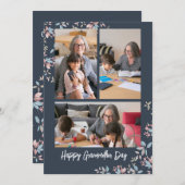 Grootmoeder dag fotocollage Vakantie Kaart (Voorkant / Achterkant)