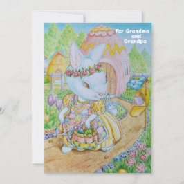 Grootmoeder en grootvaders gepersonaliseerde Kaart