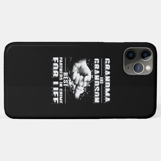 Grootmoeder en kleinzoon Beste partners, misdaad v Case-Mate iPhone Case (Achterkant (horizontaal))