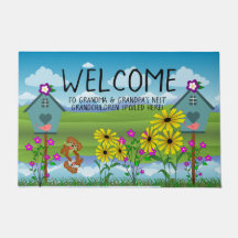 Grootmoeder en opa's nesten