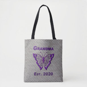 Grootmoeder Est. 2020” Tote Bag