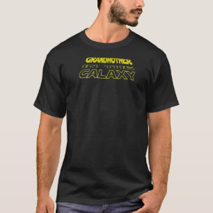 Grootmoeder familie ruimte achterzijde t-shirt