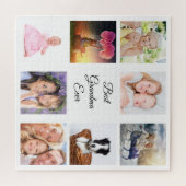 Grootmoeder Foto collage beste grootmoeder ooit Legpuzzel (Horizontaal)