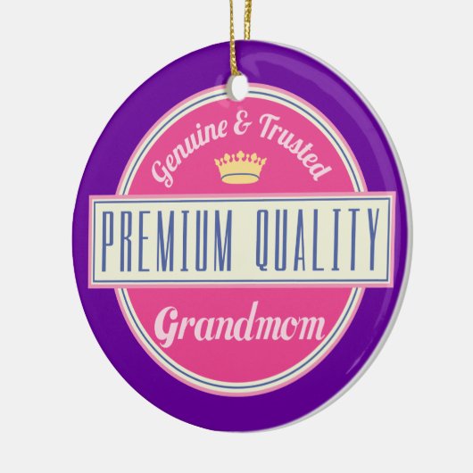 Grootmoeder (Funny) Gift Keramisch Ornament (Links)