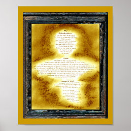 Grootmoeder, geloof, verandering van hart poster