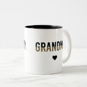 Grootmoeder Gift Tweekleurige Koffiemok (Voorkant rechts)