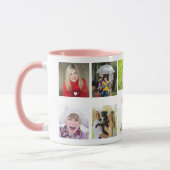 Grootmoeder grootvader PHOTO Collage Gift Mok (Links)