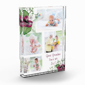 Grootmoeder Je bent de beste magenta Anemone Fotoblokken (Links)