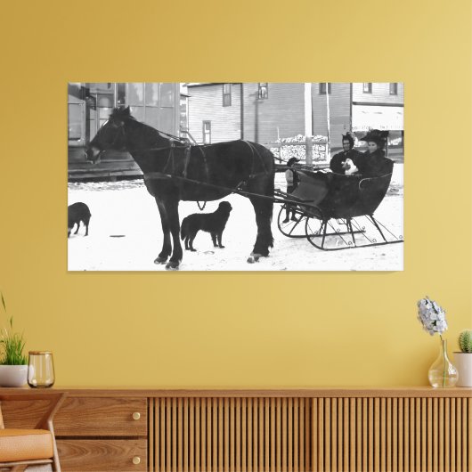 Grootmoeder Johnson Canvas Afdrukgrootte (63.00 "x (Insitu (Woonkamer))