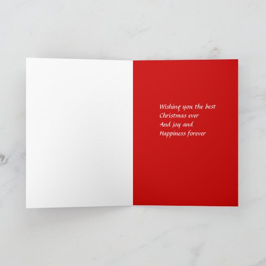 Grootmoeder kerstwenskaarten feestdagen kaart (Binnen)