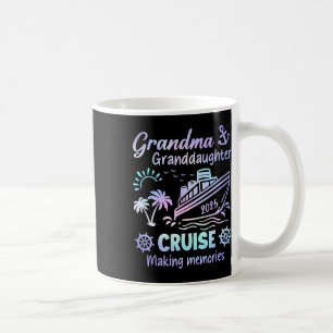Grootmoeder kleindochter cruise 2025 Herinneringen Koffiemok