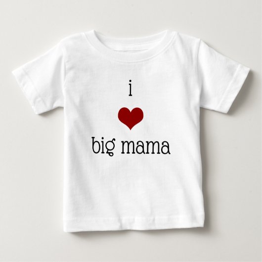 Grootmoeder liefde Big Mama Grandma Red Heart (Voorkant)
