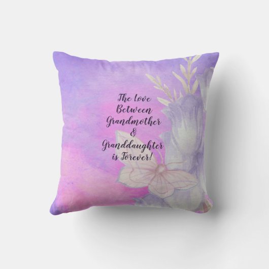 Grootmoeder liefde voor kleindochter kan altijd be kussen (Achterkant)