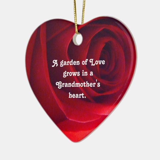 Grootmoeder Love Pendant Keramisch Ornament (Links)