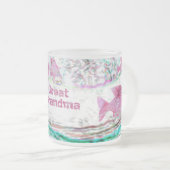 Grootmoeder Matglas Koffiemok (Voorkant rechts)