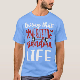 Grootmoeder met krachtige kracht t-shirt