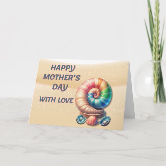 Grootmoeder met liefde Moederdag Kaart (Voorkant)