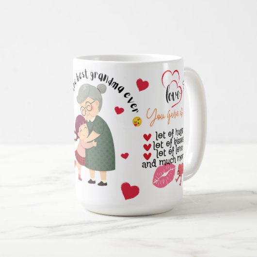 Grootmoeder mok (Voorkant rechts)